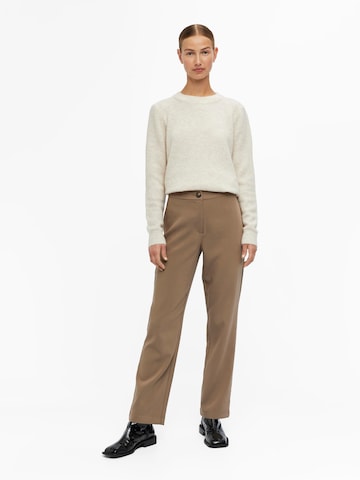 OBJECT Loose fit Pants 'Sigrid Cassie' in Brown