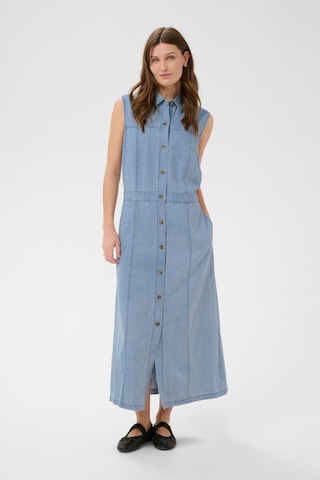 SOAKED IN LUXURY Shirt dress 'Adelita' in Blue: front