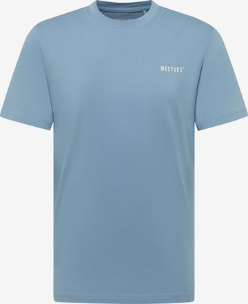 MUSTANG T-Shirt 'Austin' in Blau: Vorderseite