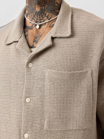 Dandalo Comfort Fit Hemd 'Gerrit' in Beige