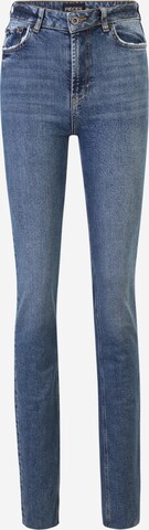 Pieces Tall Skinny Jeans 'EDA' in Blauw: voorkant