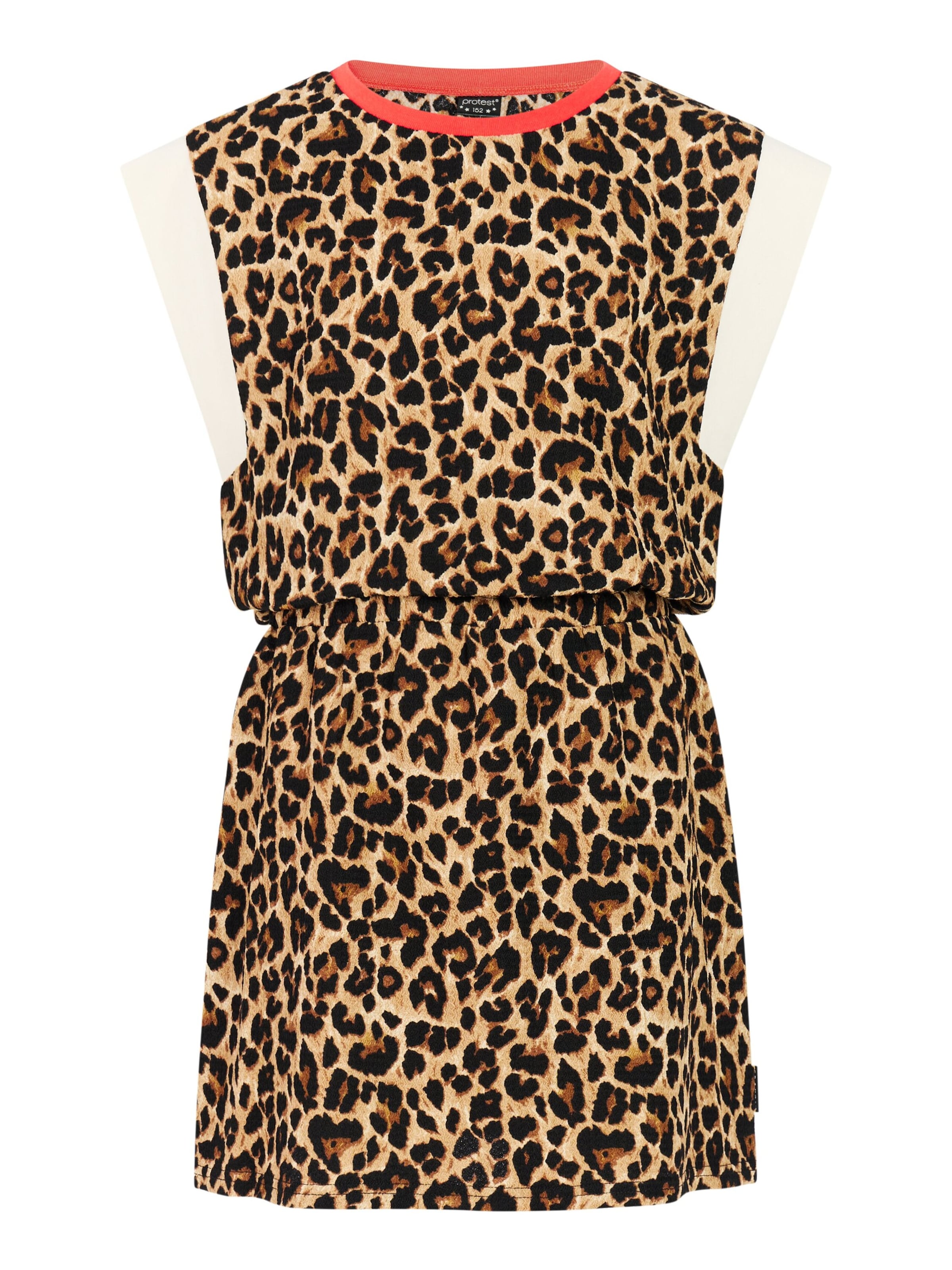 PROTEST Dress 'PRTSilly JR' in Brown: front