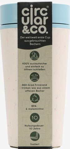 Circular&co Thermobecher To-Go 340ml in Blau: predná strana