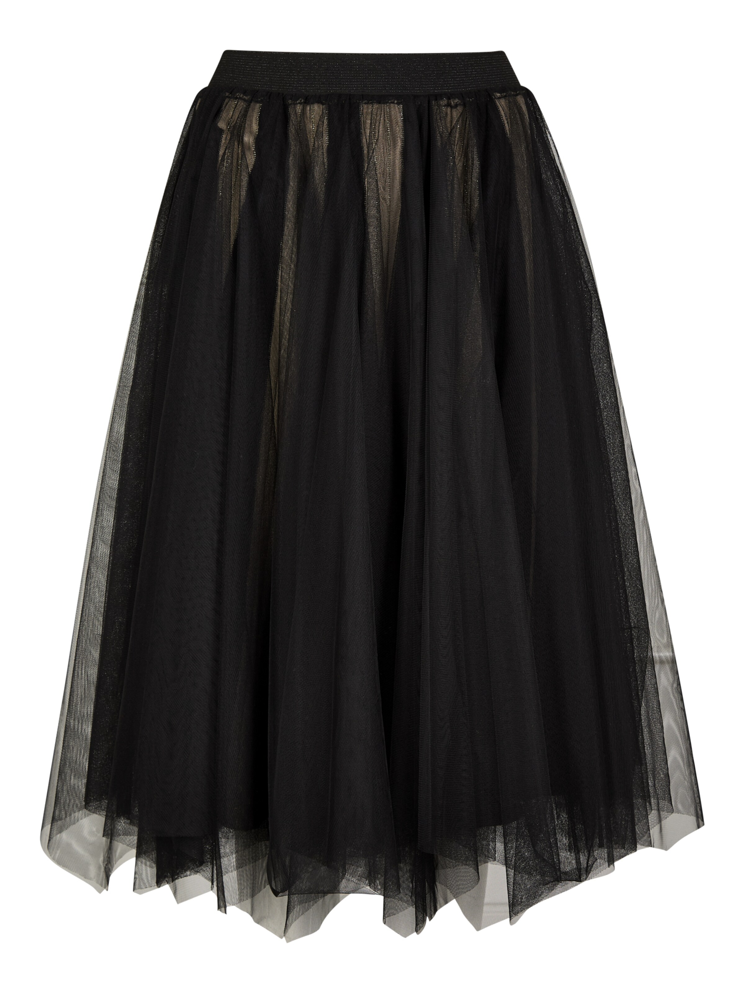 Gonna di Apricot in nero: frontale