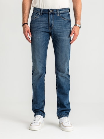 TOM TAILOR Regular Jeans 'Marvin Straight Mid Stone Blue Grey Denim 1047981 10162'‌‌‌ in Blau: Vorderseite