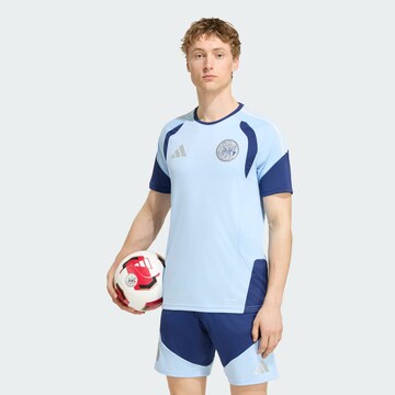 ADIDAS PERFORMANCE - Camisa funcionais 'Ajax 26/27 Tiro26' em azul: frente