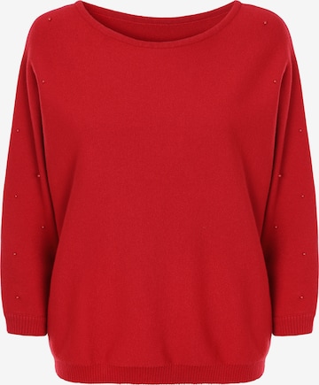 Pullover 'Perlo' di TATUUM in rosso: frontale