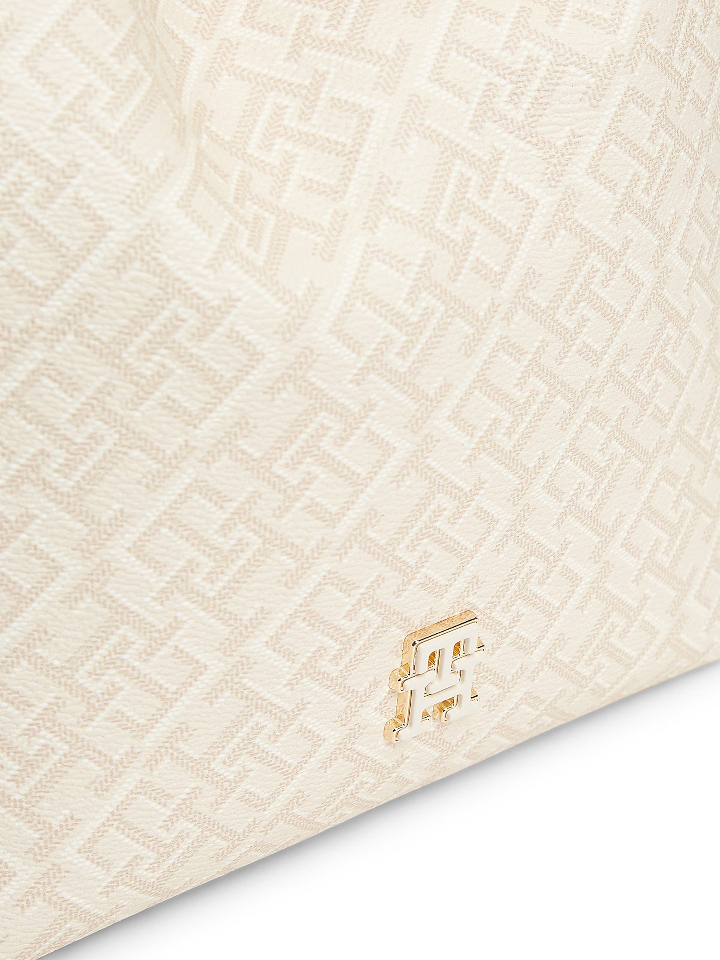 TOMMY HILFIGER Beuteltasche in Beige