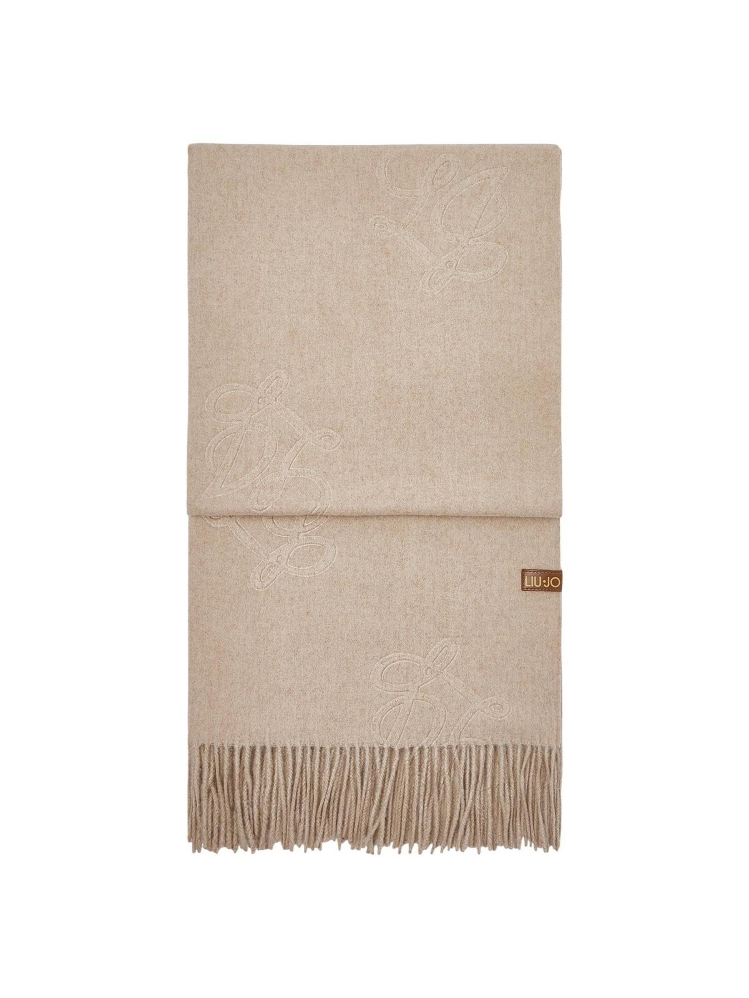 Sciarpa 'SCARF/SHAWL 2F6033 T0300' di Liu Jo in beige