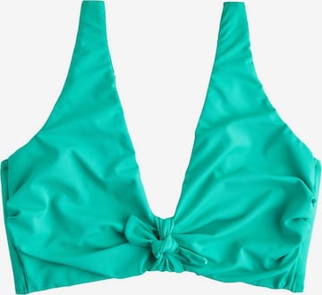 NextBikini gornji dio - zelena boja: prednji dio