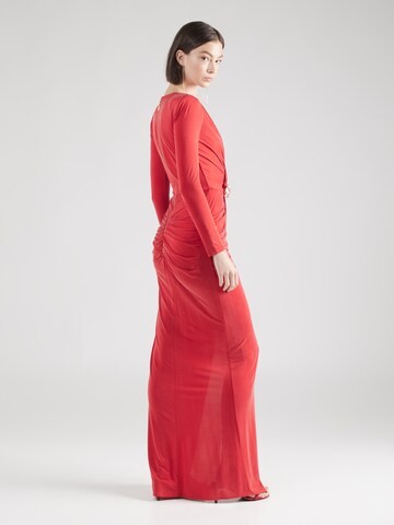 Elisabetta Franchi Avondjurk in Rood