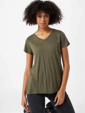 Kaffe Shirt 'Anna' in Groen: voorkant