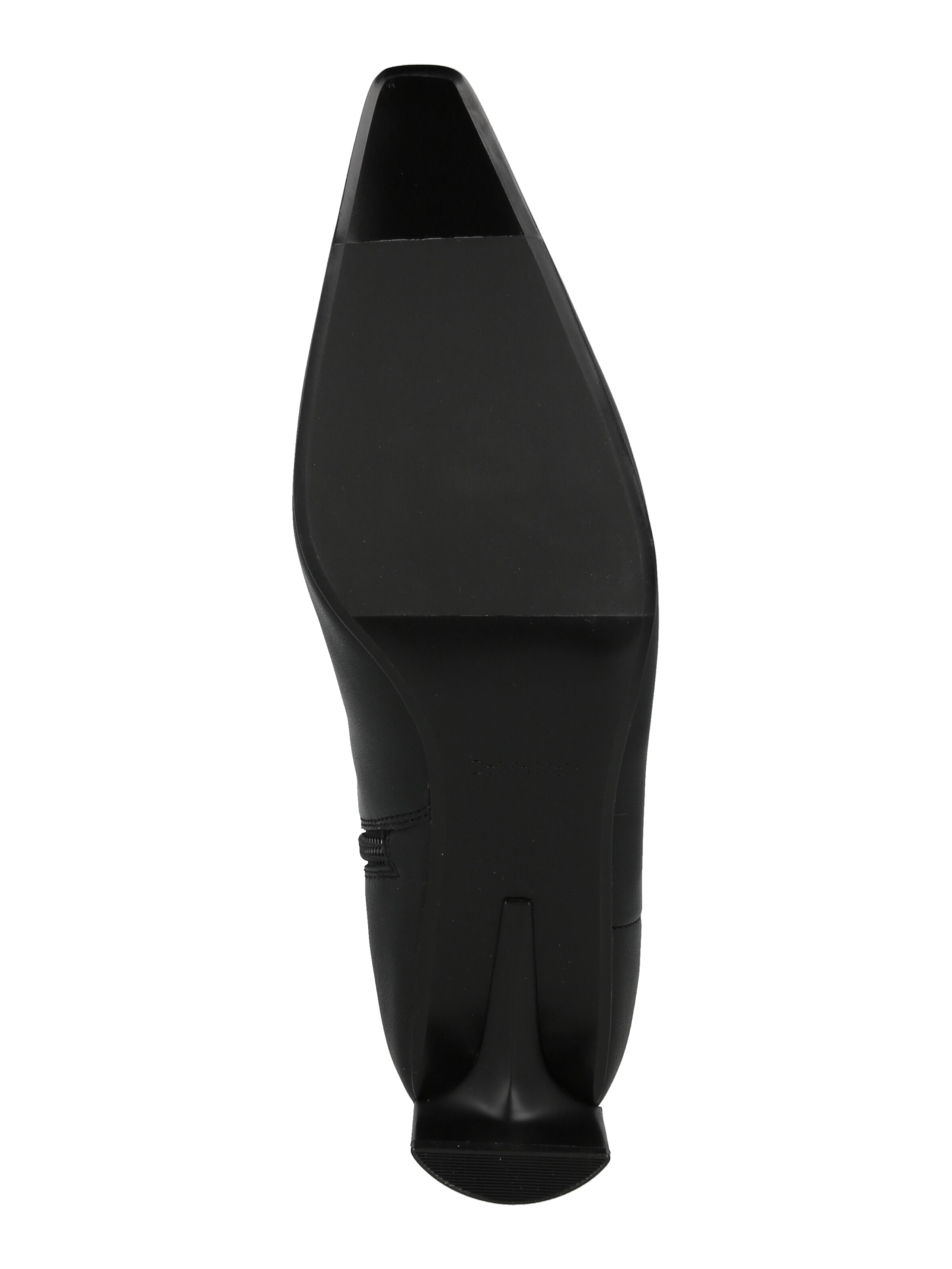 Calvin Klein - Botas pelo tornozelo em preto: abaixo