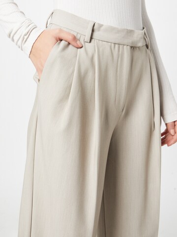 Wide leg Pantaloni con piega frontale 'Malia' di Soft Rebels in beige