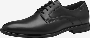 Chaussure à lacets Tamaris en noir : devant
