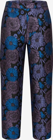 Selected Femme Petite Pantalón 'Elani' en azul / lila / lila claro / negro, Vista del producto