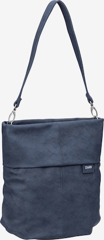 Sac à bandoulière 'Mademoiselle' ZWEI en bleu : devant