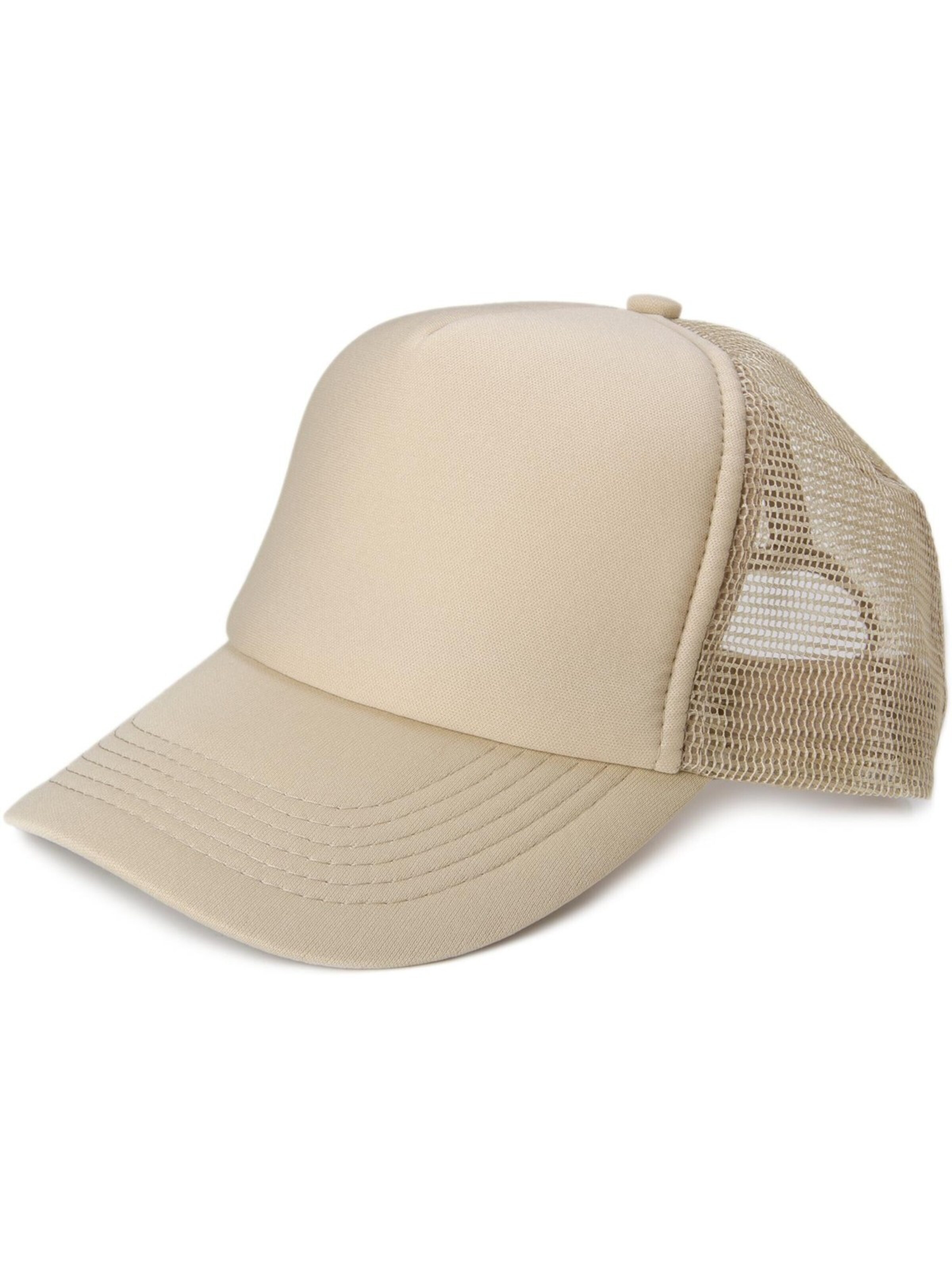 styleBREAKER Cap 'Trucker Cap 5-Panel Mesh' in Green: front