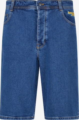 HOMEBOYWide Leg/ Široke nogavice Traperice - plava boja: prednji dio