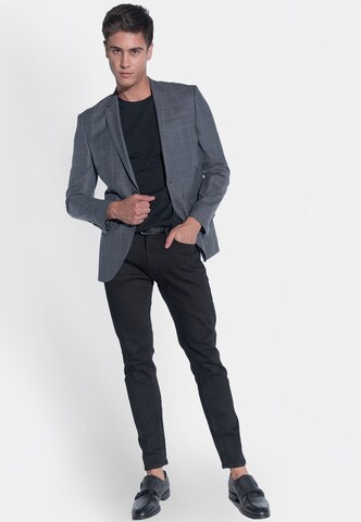 Coupe slim Veste de costume Steffen Klein en gris