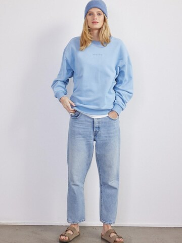 BEARTH Sweatshirt 'Bio-Baumwoll-Mix' in Blue