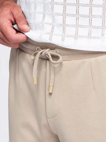 Regular Pantalon chino 'Quintessence' Ombre en beige