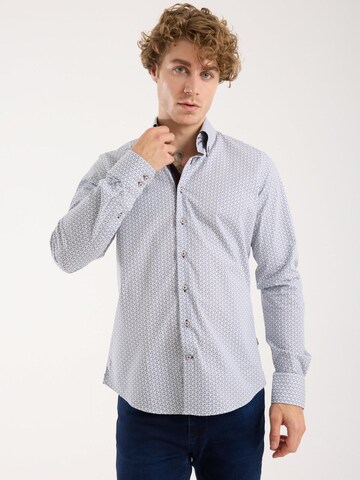 Slim fit Camicia business di 7Camicie in bianco