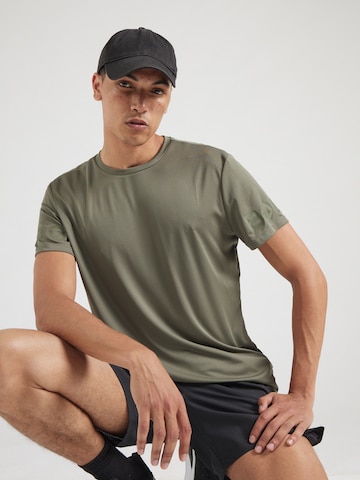 Tricou funcțional de la BJÖRN BORG pe verde: față