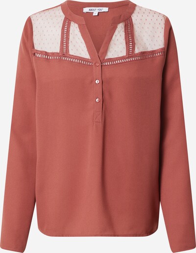 ABOUT YOU Bluse 'Maria' in braun / bordeaux, Produktansicht