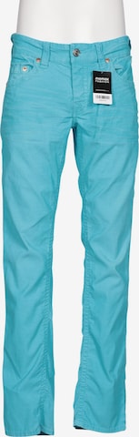 True Religion Stoffhose 31 in Grün: Vorderseite