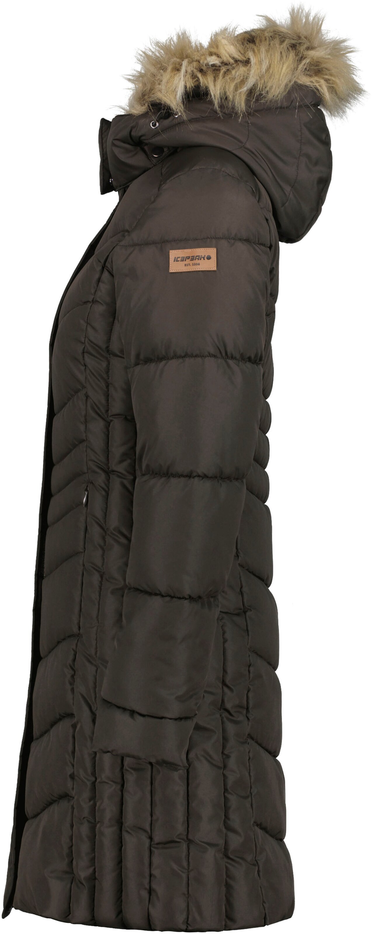 ICEPEAK Winter Coat in Brown