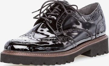 GABOR Lace-Up Shoes in Black: front