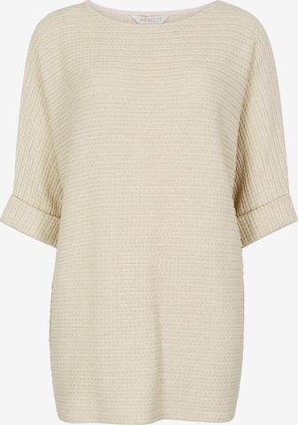 T-shirt oversize ' ' Apricot en beige : devant