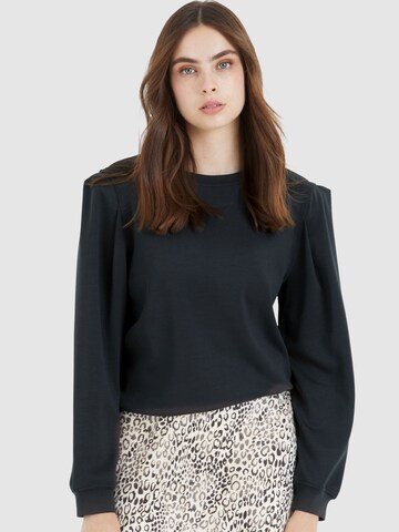 MARC AUREL Sweatshirt in Black: front