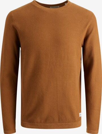 Pull-over 'Gustav' JACK & JONES en marron : devant