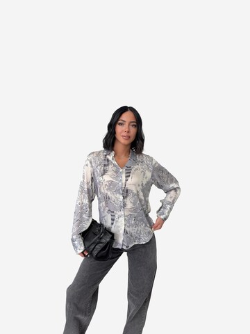 My fashion - Camisa em cinzento: frente