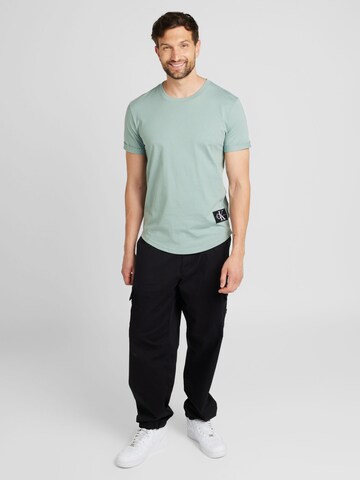 Calvin Klein Jeans Тениска в зелено