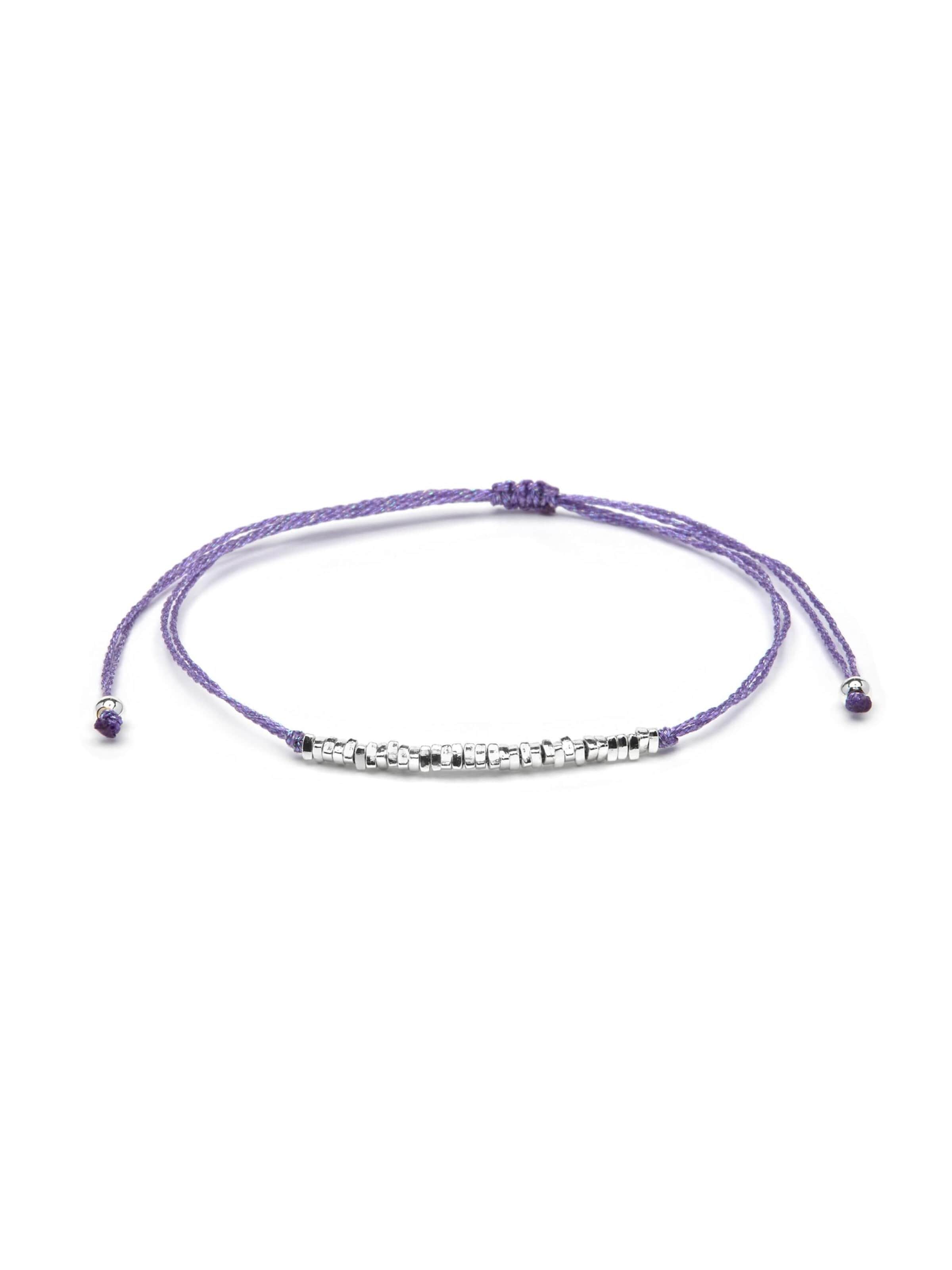 Luxenter Armband 'Limley'‌‌‌‌‌‌‌‌ in Lila: Vorderseite