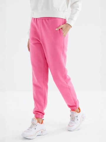 Tommy Life Regular Workout Pants 'Jogginghose' in Pink