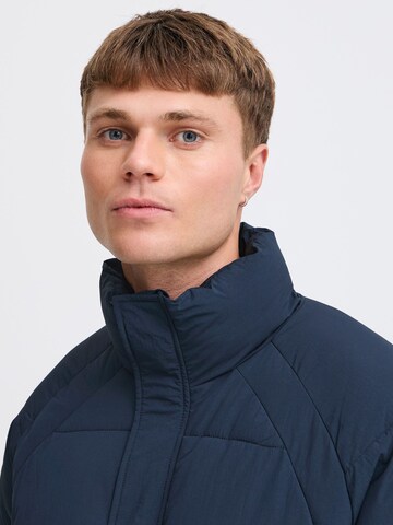 !Solid Winterjas 'Milo' in Blauw