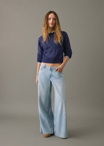 MANGO TEEN Sweater 'Cashe' in Blue