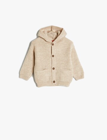 Koton Knit cardigan in Brown: front