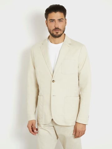 GUESS Regular fit Suit Jacket in Beige: front