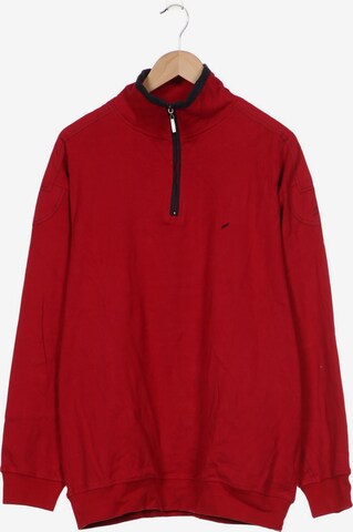 HECHTER PARIS Sweatshirt & Zip-Up Hoodie in XL in Red: front