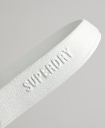 Superdry Badeschuh in Weiß