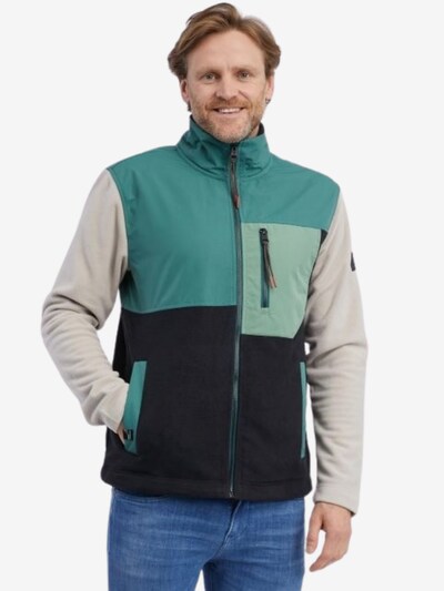 Ragwear Between-season jacket 'Flettcher' in Beige / Jade / Black, Item view