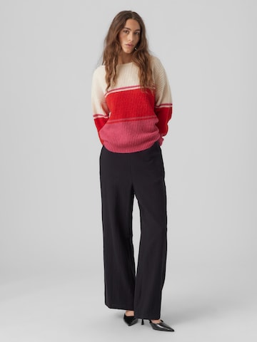 VERO MODA Trui 'CELIN' in Rood