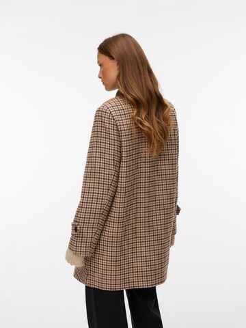 VERO MODA Overgangsfrakke i brun