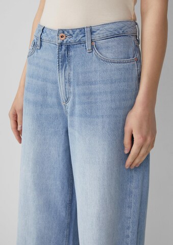 Wide Leg Jean 'Catie' QS en bleu
