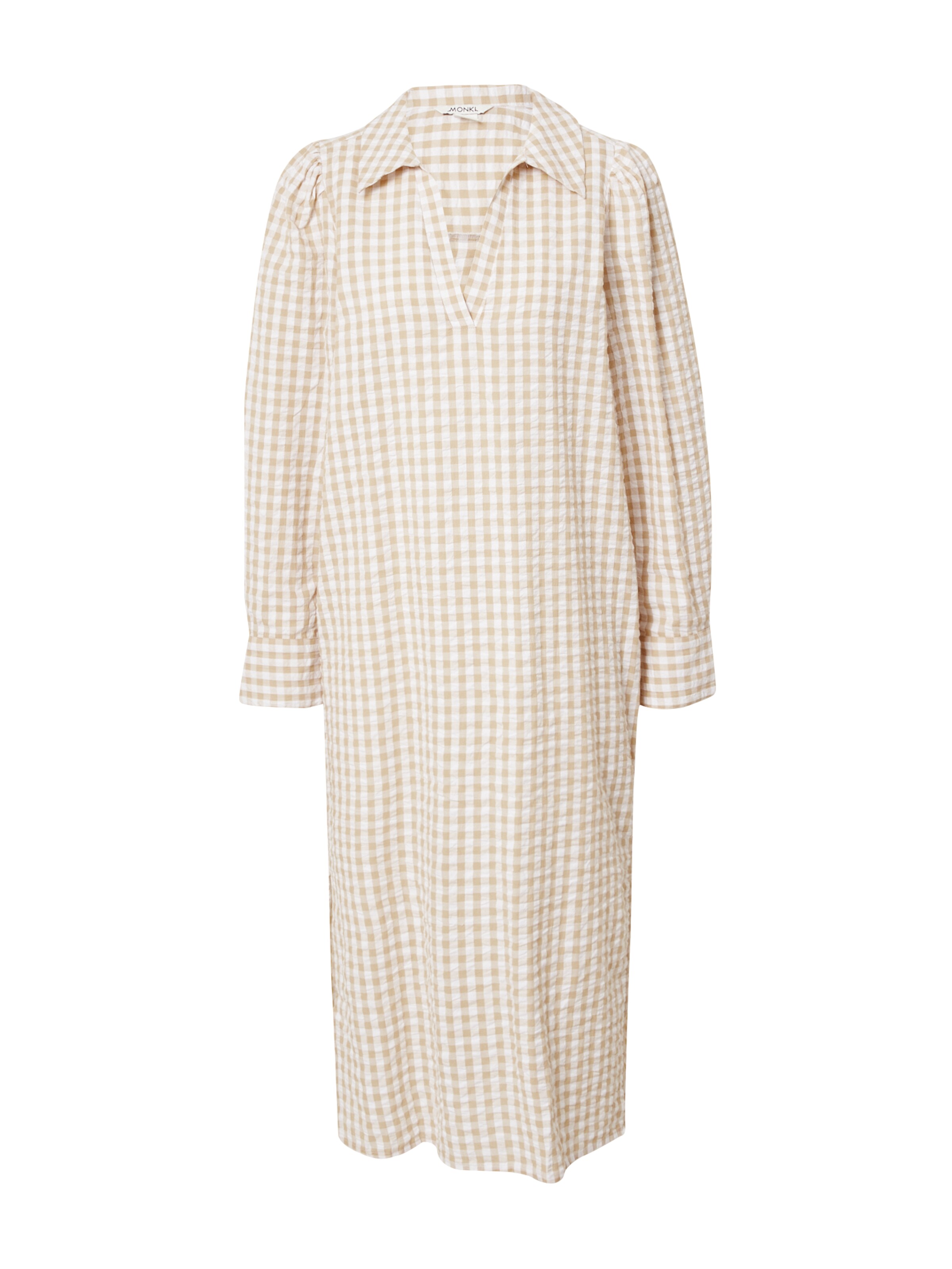 Monki Shirt Dress in Ecru / White, Item view